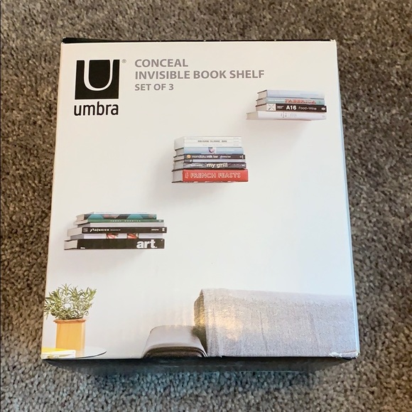 Umbra Other - 🆕 Brand New! Invisible Bookshelves